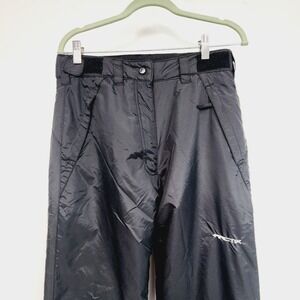 Arctix Mens Black Ski Snow Pants Regular Fit Size SMALL  Waterproof Insulated